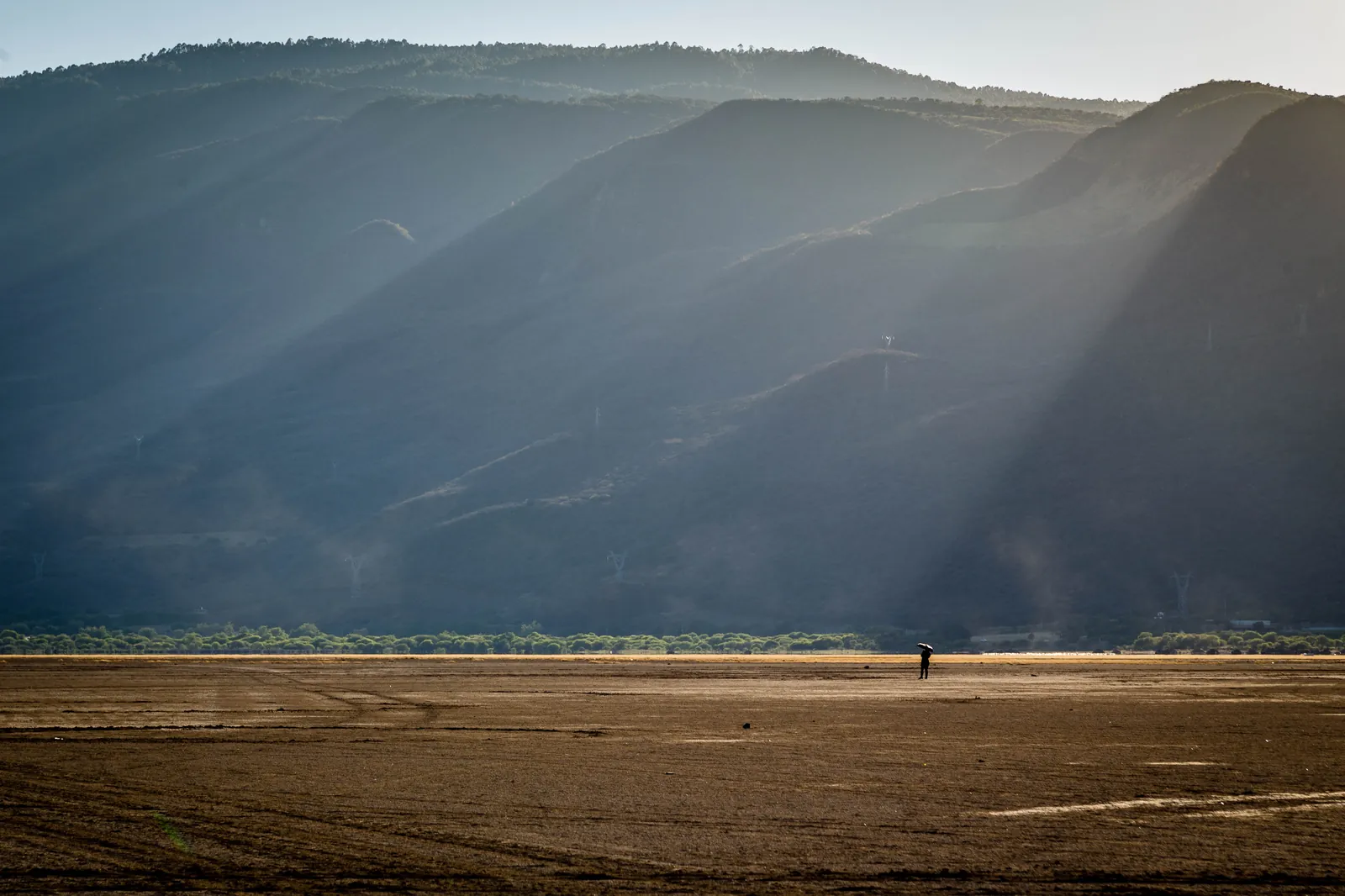 Montañas al amanecer